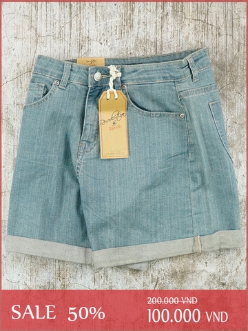 Quần Short Revolution Revolt High Waisted Denim Shorts - SIZE 1