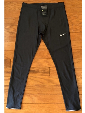 Quần Bó Cơ Combat Legging Nam Dri-FIT Logo Tight Sports Gym Pants Black AT4242-010 - SIZE S