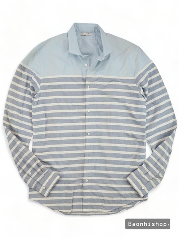 Áo Sơ Mi Tay Dài Scotch & Soda Striped  Shirt Regular fit - SIZE M