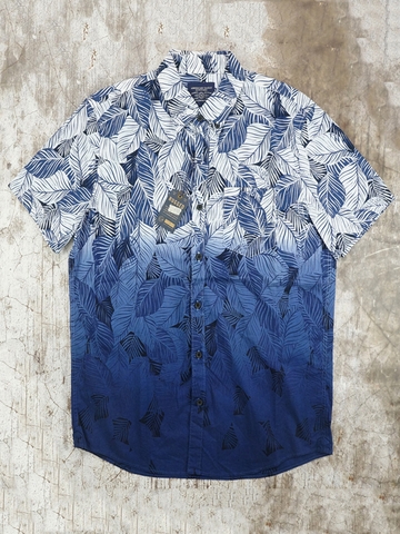 Áo Sơ Mi Nam Tay Ngắn AE Dip Dye Florals Short Sleeve Shirt - Size M-L