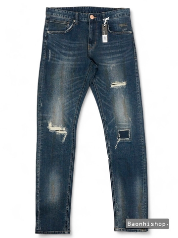 Quần Jeans Nam Spao Ripped Taper Fit Jeans - SIZE 30