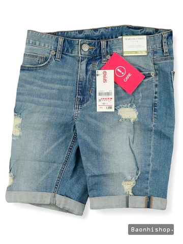 Quần Short Spao SLim Fit Destroyed Denim Shorts  - SIZE 30