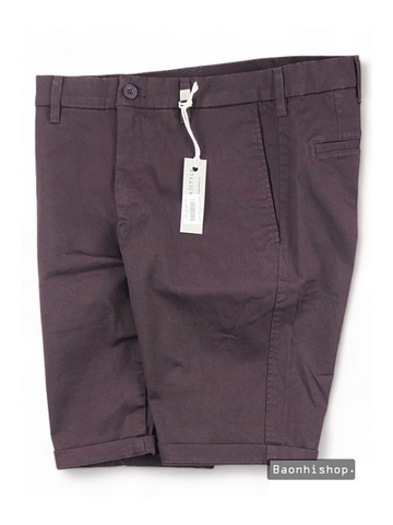 Quần Short Nam Skinny Chino Shorts WINE - SIZE 29-30-31