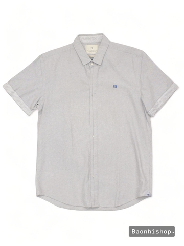 Áo Sơ Mi Nam Tay Ngắn  Scotch and Soda Oxford Short Sleeve Shirt  - Size M