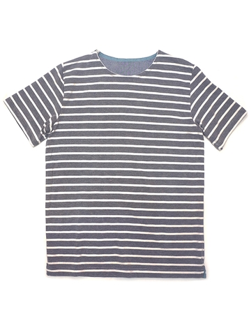 Áo Thun Nam Navy Striped Boat Neck Tee - SIZE S-M