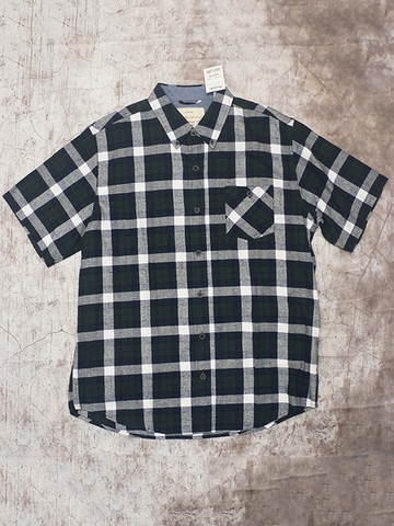 Áo Sơ Mi Nam Weatherproof Vintage Plaid Short Sleeve Shirt - SIZE L-XL