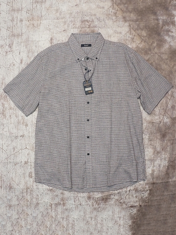 Áo Sơ Mi Nam SAP Plaid Short Sleeve Shirt - SIZE 115-XL