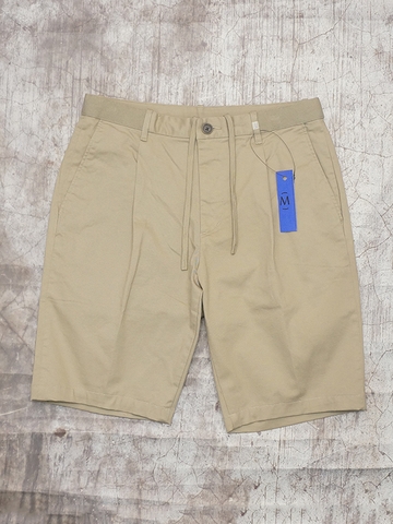 Quần Short Nam EZY Pleat Chino Shorts BEGIE - SIZE S-M