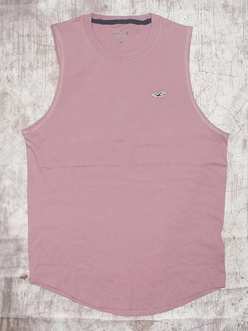 Áo Thun Ba Lỗ Nam H0llister Curved Hem Tanktop - SIZE M-L