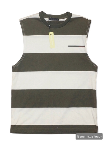 Áo Thun Ba Lỗ Nam TBJ Big Striped Tank Top - SIZE S-M