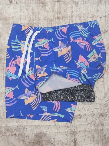 Quần Tập Gym Nam Chubbies The Daddy Shark 2 in 1 5.5 INCH Shorts - SIZE L