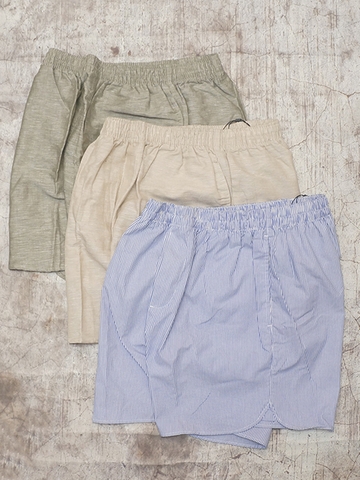 Quần Shorts Eco-LINEN Lounge (3 PACK) Shorts - SIZE M-L
