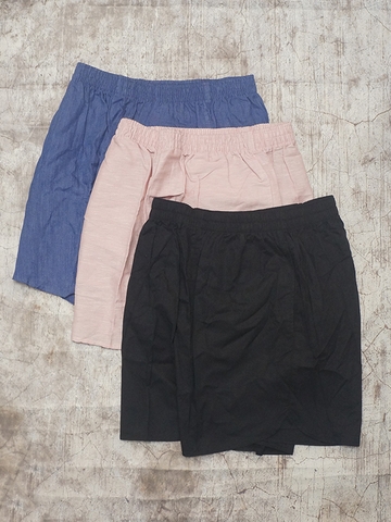 Quần Shorts Eco-LINEN Lounge (3 PACK) Shorts - SIZE M-L