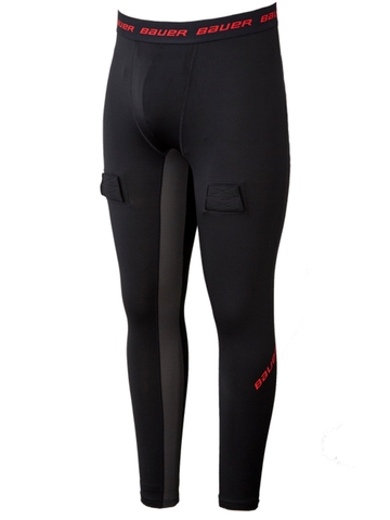 Quần Bó Cơ Combat Legging Nam Bauer Essential Compression Jock Pant - SIZE S-L