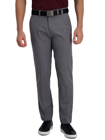 Quần Tây Haggar Cool Right Performance Flex Straight-Fit Flat-Front Pants - SIZE 34