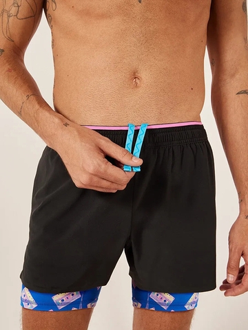 Quần Tập Gym Nam Chubbies The 8 Tracks 2 IN 1 4 INCH Shorts - SIZE M