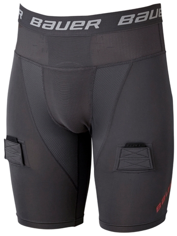 Quần Bó Cơ Combat Legging Nam Bauer Pro Lock Jock Short Senior - SIZE S/M/L