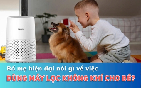 Máy lọc không khí cho bé: Có nên dùng và tiêu chí quan trọng khi lựa chọn