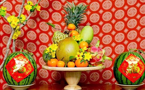 Những loại trái cây nên chưng ngày Tết để cầu may mắn, tài lộc