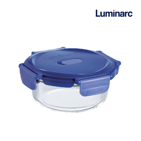 Hộp thủy tinh Luminarc Purebox Putina hình tròn 650ml - V6453