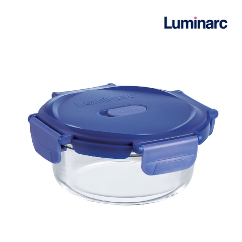 Hộp thủy tinh Luminarc Purebox Putina hình tròn 1000ml - V6454