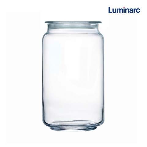Hũ thủy tinh Luminarc Rondo có nắp 1 lít P7537