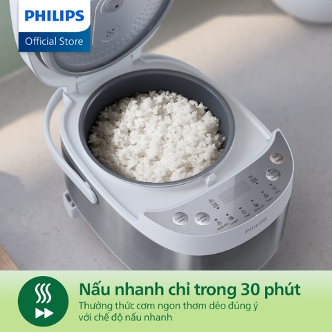 Nồi cơm điện tử Philips HD3170/66- 0,85L