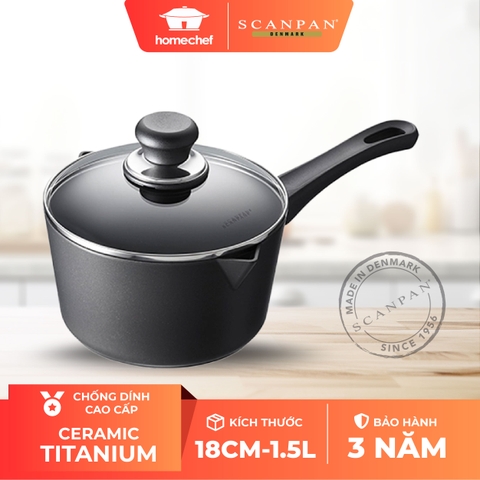 Nồi chống dính Scanpan Classic 18cm 15001200 1,5L