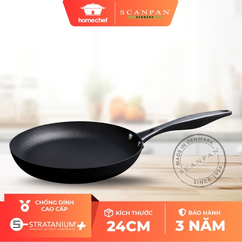 Chảo chống dính Scanpan PRO SB+ 24cm 5002002403 đáy từ