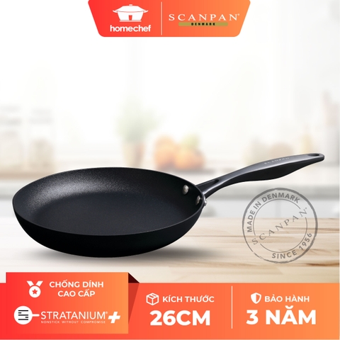 Chảo chống dính Scanpan PRO SB+ 26cm 5002002603 đáy từ