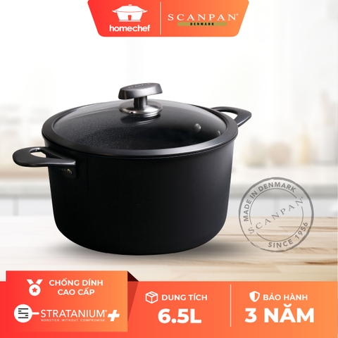 Nồi chống dính Scanpan PRO SB+ 26cm 5002252600 đáy từ