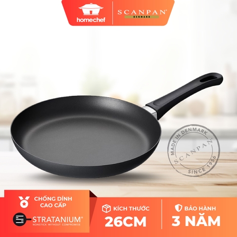 Chảo chống dính Scanpan Classic 26cm 53002600 đáy từ