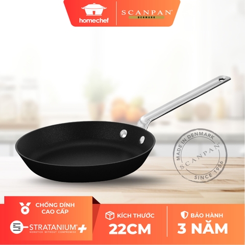 Chảo chống dính Scanpan TechnIQ 22cm 54002200 đáy từ