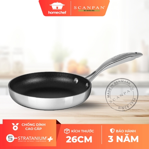 Chảo chống dính Scanpan HaptiQ 26cm 6001002600 đáy từ