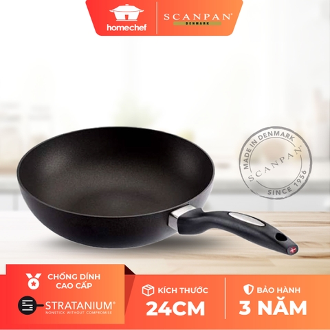 Chảo chống dính Scanpan IQ 24cm 64352404 đáy từ