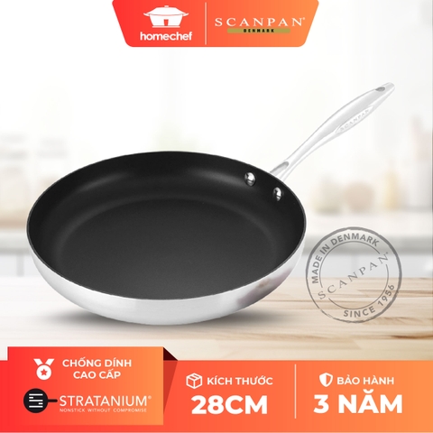 Chảo chống dính Scanpan CTX 28cm 65002803 đáy từ