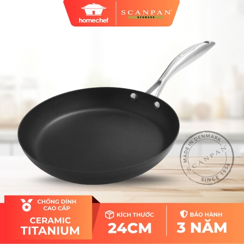 Chảo chống dính Scanpan PRO IQ 24cm 68002400 đáy từ