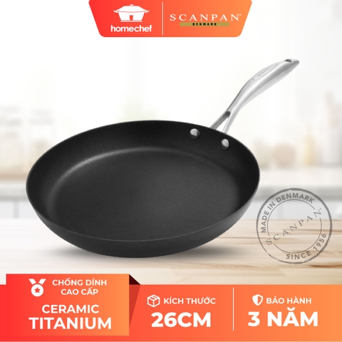 Chảo chống dính Scanpan PRO IQ 26cm 68002600 đáy từ