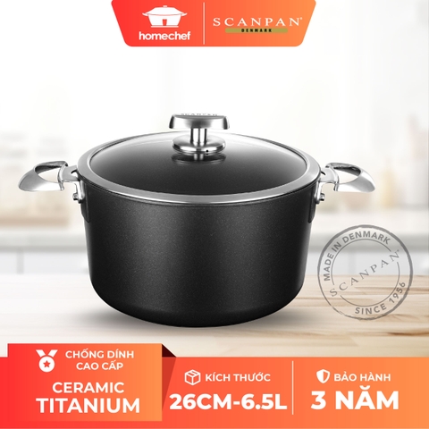 Nồi chống dính PRO IQ 26cm 68252600 đáy từ 6,5L