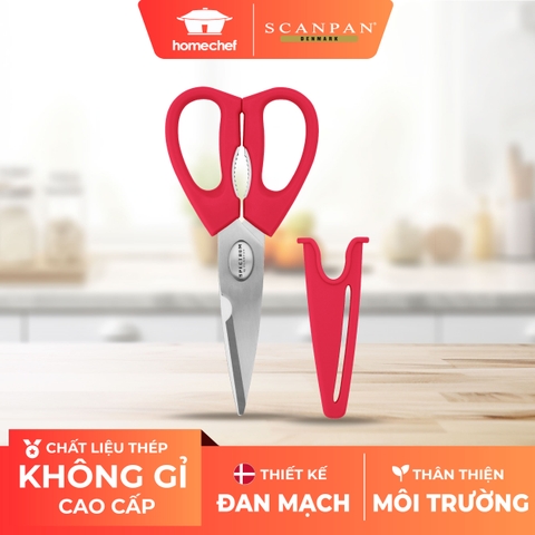 Kéo bếp Scanpan Spectrum 19cm 70010401 (màu đỏ)