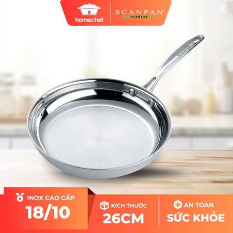 Chảo inox Scanpan Fusion5 26cm 74002600