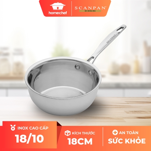 Chảo inox sâu lòng Scanpan Fusion 5 18cm 74141800