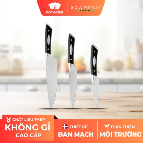 Bộ 3 dao Scanpan Classic 9-15-20cm 92001800