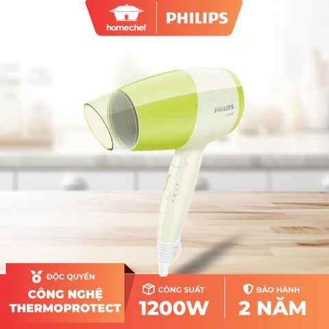 Máy sấy tóc Philips màu xanh BHC015/00 1200W