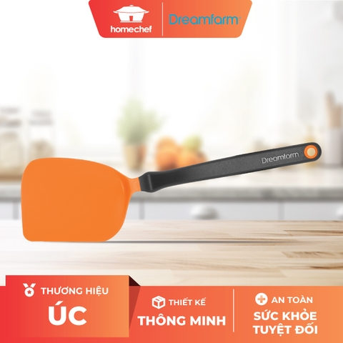 Xẻng lật thức ăn cỡ nhỏ Dreamfarm Mini Chopula-màu cam-DFCU3543
