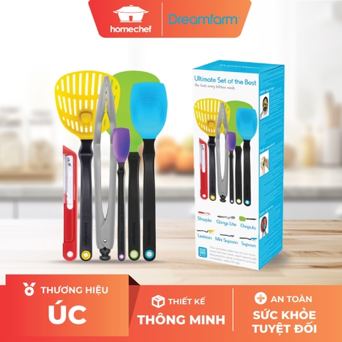 Bộ dụng cụ bếp 6 chi tiết Dreamfarm-DFSB5356