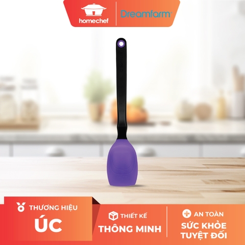 Thìa phết, nấu, đong cỡ lớn Dreamfarm Supoon-màu tím-DFSU2683