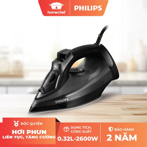 Bàn là, bàn ủi hơi nước Philips DST5040/80 2600W
