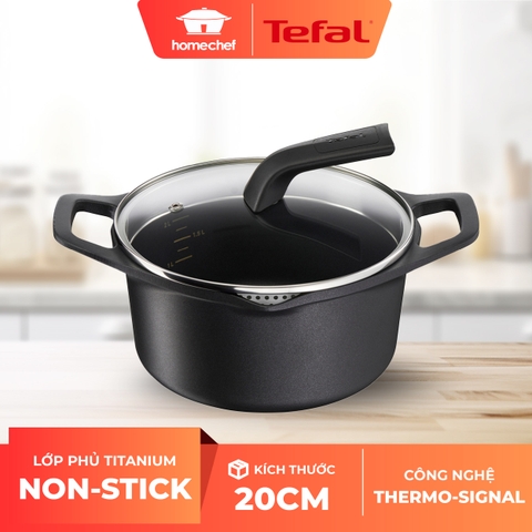 Nồi đúc cao cấp Tefal Robusto có miệng rót 20cm E2494444