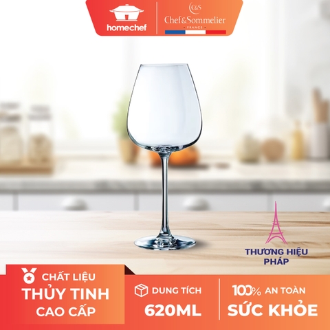 Bộ 6 ly rượu vang Grands Cepages 62cl - E6245